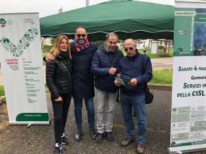 Viterbo - L'incontro della Cisl al quartiere di santa Barbara 