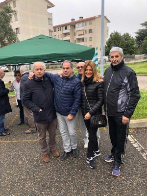 Viterbo - L'incontro della Cisl al quartiere di santa Barbara 