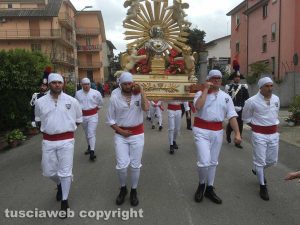 Vasanello - Il trasporto della Macchina di San Lanno