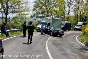 Cassia Cimina - Incidente al bivio di San Rocco