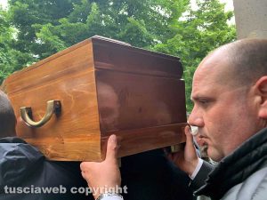 Viterbo - Il funerale di Marco Foglietta