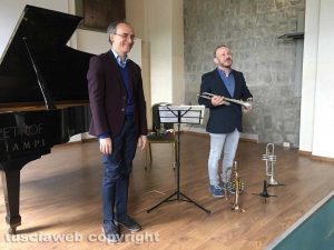 Viterbo - Fabrizio Viti e Luca Seccafieno in concerto alla Trinità