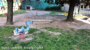 Caprarola - Lo spazio per far giocare i bambini 
