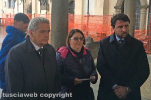 Viterbo - Giovanni Arena, Paola Piacentini e Marco De Carolis