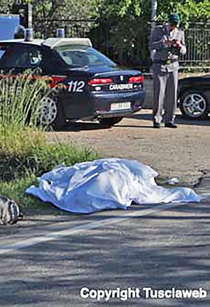 Fabrica di Roma - Falerina - L'incidente del 2 settembre 2010 in cui sono morti Giorgio Rapiti e Samara Pendenza