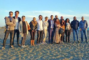 Tarquinia - Elezioni comunali - Il candidato sindaco M5s Andreani e la sua squadra