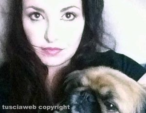 Veronica Torretti e il cane Yumi