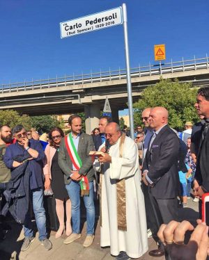 Fontevivo - La via dedicata a Carlo Pedersoli