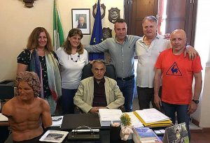 Civita Castellana - Il sindaco Caprioli e la giunta