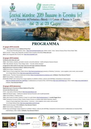 Bassano in Teverina - Il programma del Festival irlandese -Clicca sull'immagine per ingrandire