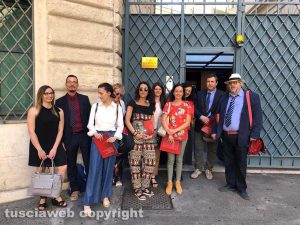 La Tusciaweb academy in visita in senato a palazzo Madama