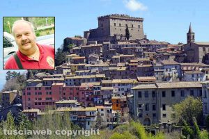 Soriano nel Cimino - Nel riquadro Riccardo Carinella