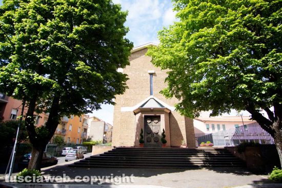 Viterbo - La chiesa del Sacro Cuore