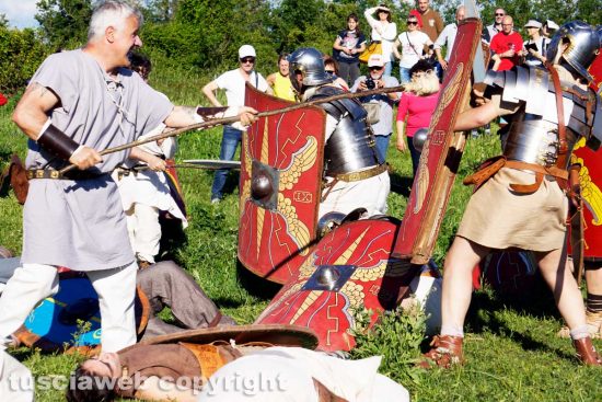 Viterbo - La battaglia di Ferento