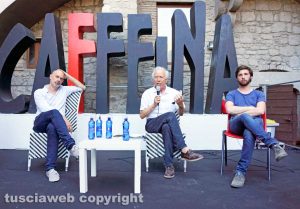 Viterbo - Festival Caffeina - Stefano Liberti, Famiano Crucianelli e Stefano Tedeschini