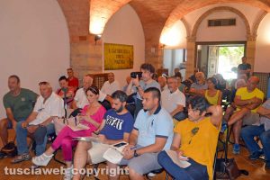 La conferenza stampa di Gianni Moscherini
