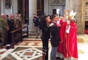 Sacramento della confernazione per il personale dell'esercito e dell'aeronautica