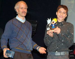 Dario Guidi alla premiazione del Mini festival 