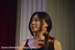 Uno dei componenti del quartetto Pessoa 