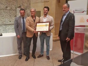 Roma - La premiazione per formaggi Chiodetti