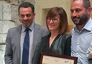 Roma - La premiazione per la fattoria Faraoni