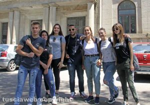 Viterbo - Maturità 2019 - Studenti del Paolo Savi