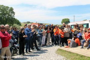 Viterbo - Inaugurazione Giardino arcobaleno