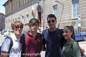 Viterbo - Maturità 2019 - Studenti del liceo Ruffini