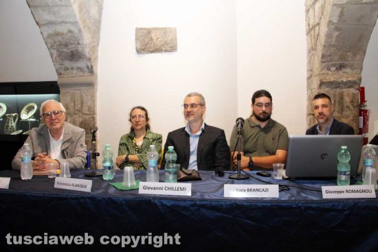 Viterbo - Romualdo Luzi, Francesca Alhaique, Giovanni Chiellini e Giuseppe Romagnoli