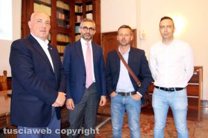 Viterbo - Giovanni Bruno, Tommaso Cassata, Fabio Bartolacci, Pietro Nocchi