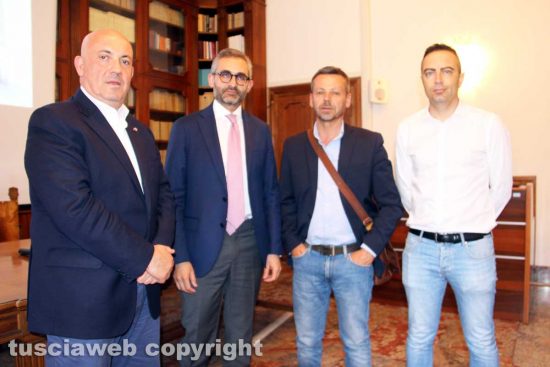 Viterbo - Giovanni Bruno, Tommaso Cassata, Fabio Bartolacci, Pietro Nocchi