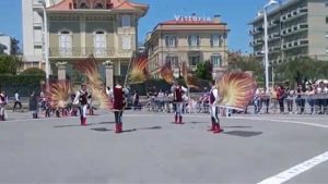 Gli sbandieratori di Soriano nel Cimino campioni d’ Italia