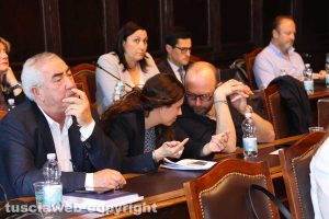 Antonella Sberna fra Antonio Scardozzi e Paolo Bianchini