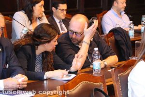 Antonella Sberna con Paolo Bianchini