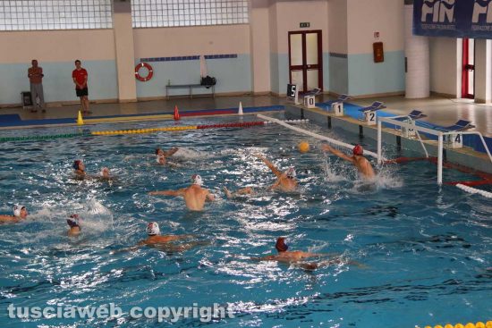 Viterbo - Finale di pallanuoto Under 20 Posillipo - Roma