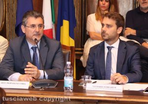 Pierpaolo D'Andria e il sottosegretario Vittorio Ferraresi
