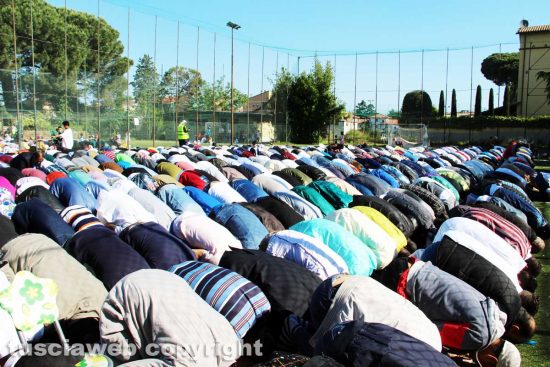 Viterbo - La festa per la fine del Ramadan