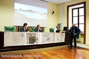 Viterbo - La conferenza stampa di Italia nostra