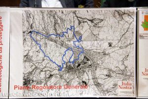 Viterbo - La conferenza stampa di Italia nostra