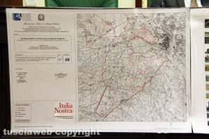 Viterbo - La conferenza stampa di Italia nostra