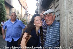 Viterbo - Chiara Frontini e i residenti di San Faustino