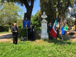 Viterbo - Commemorazione del 137esimo anniversario della morte di Giuseppe Garibaldi