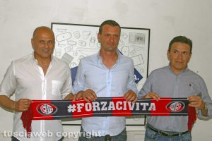 Sport - Calcio - Flaminia - La presentazione di Francesco Punzi