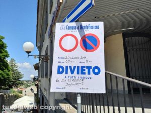 Montefiascone - I divieti per l'infiorata in via San Flaviano