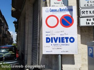 Montefiascone - I divieti per l'infiorata a corso Cavour