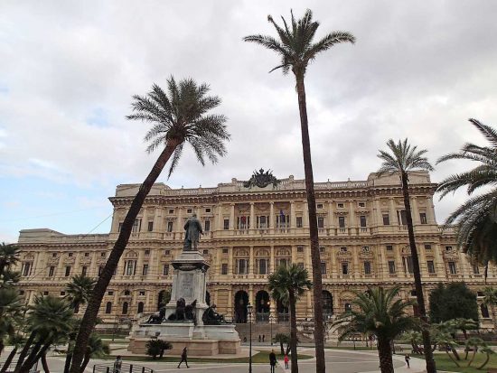 Roma - Il palazzo di giustizia - Sede dell'Anm