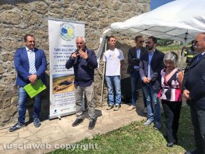 Viterbo - Campo delle rose - Inaugurazione Giardino arcobaleno