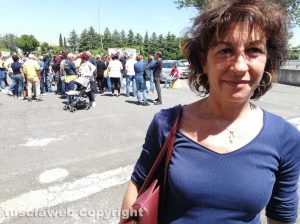 Monterosi - Il sit-in dei dipendenti di Mercatone - Donatella Ayala
