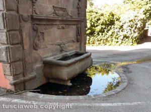 Viterbo - La fontana su viale Trieste