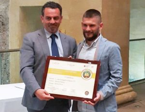 Roma - La premiazione per la Picola formaggeria artigiana